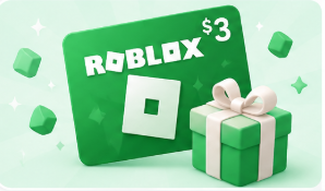 $3 Roblox Gift Card